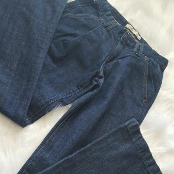 Y2K JEANS WIDE LEG DENIM PANTS SZ 0 INSEAM 32" - Picture 6 of 8